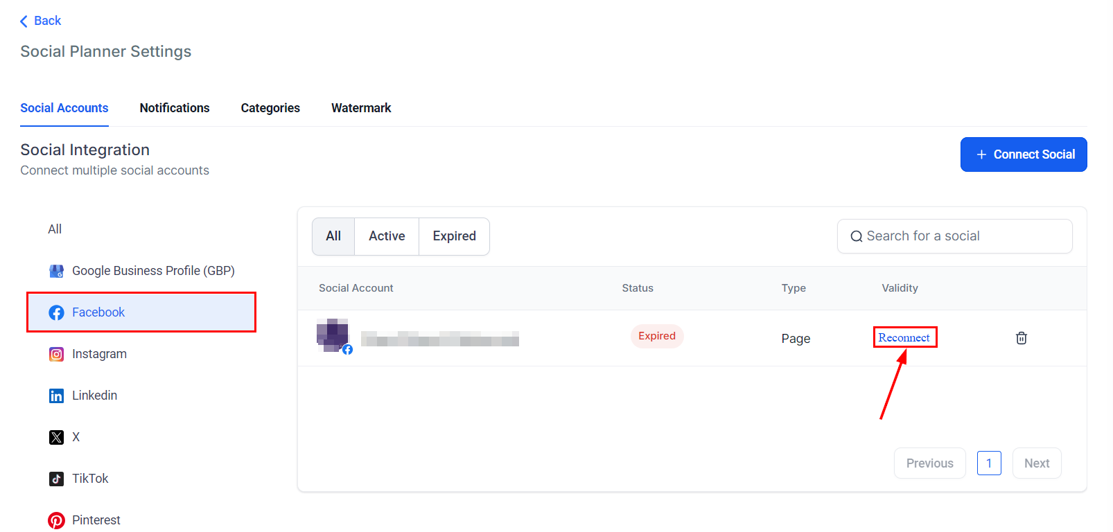 Resolving the Facebook Post Failed to Publish Error – figure 1