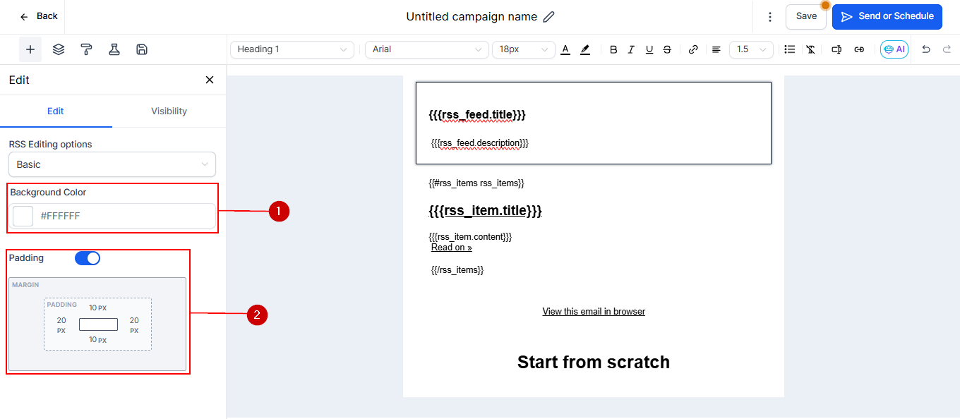 RSS Header & RSS Items Elements – figure 3