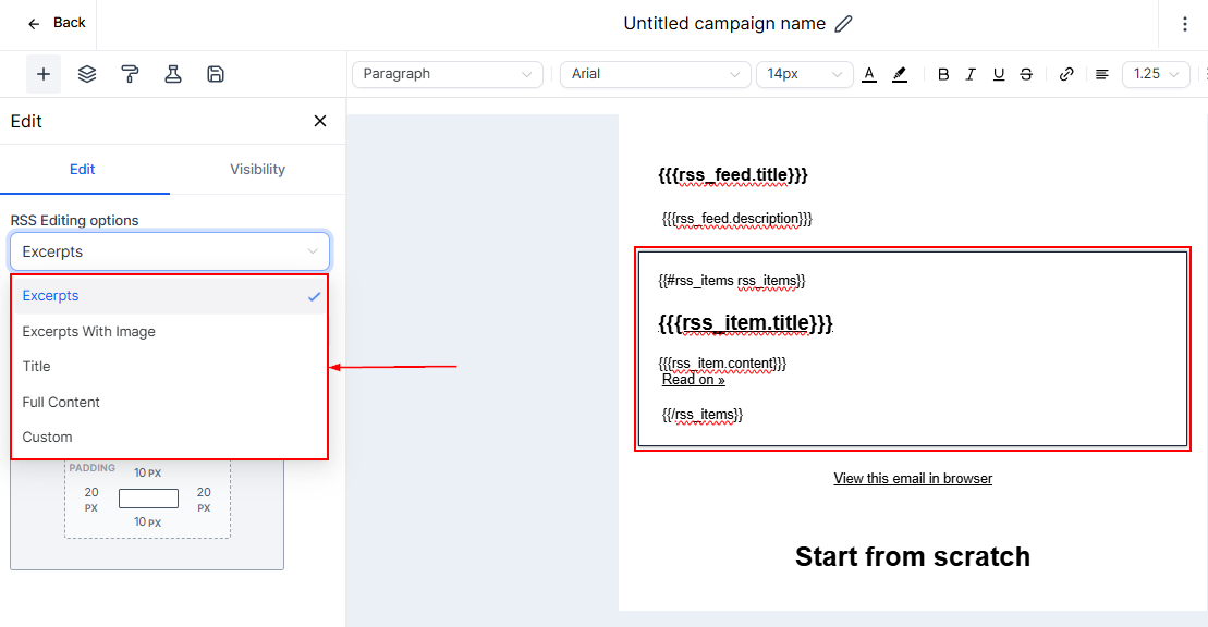 RSS Header & RSS Items Elements – figure 4