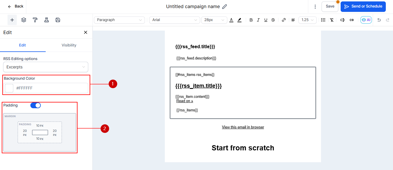 RSS Header & RSS Items Elements – figure 5