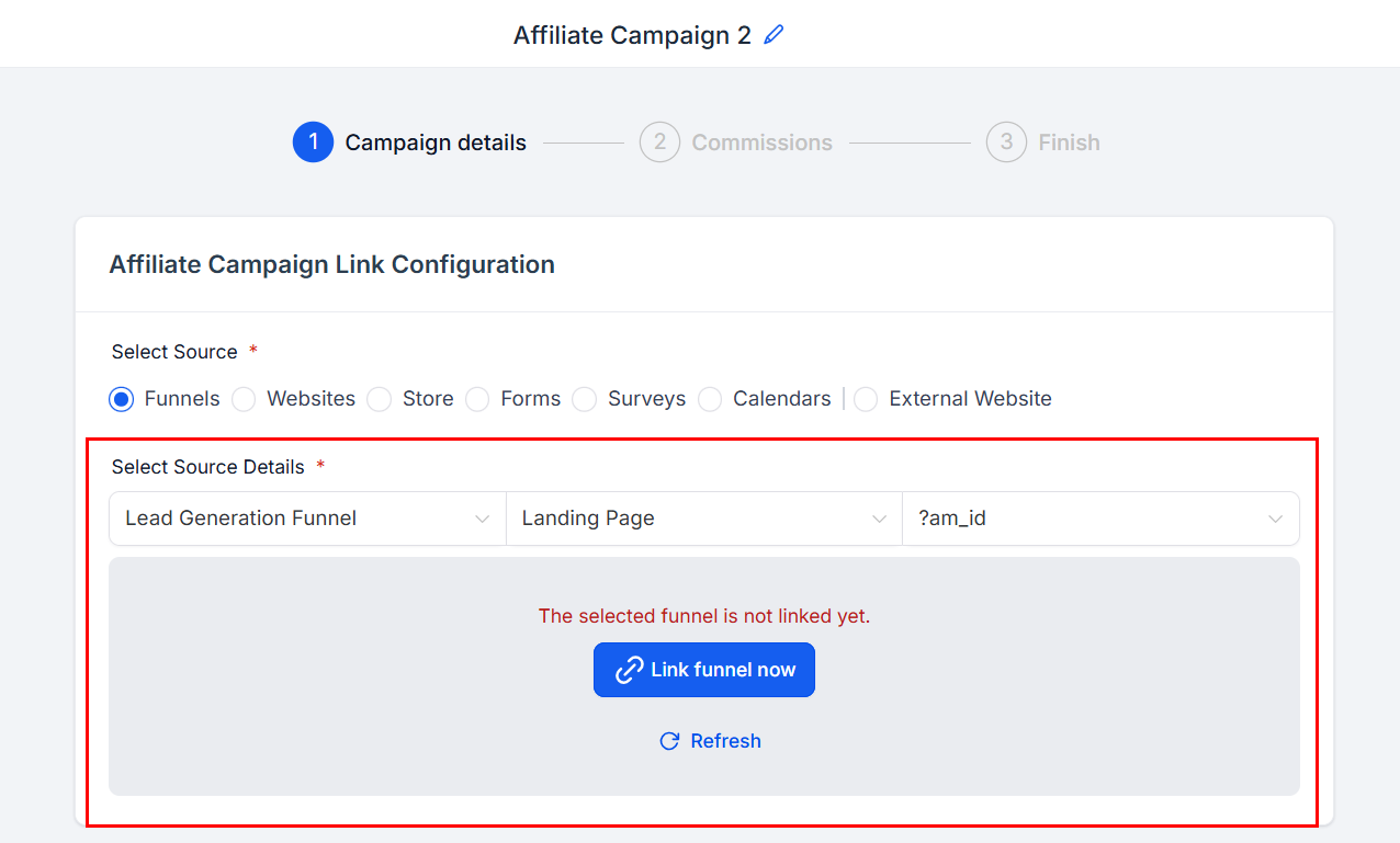 Setting Up an Affiliate Campaign – figure 4