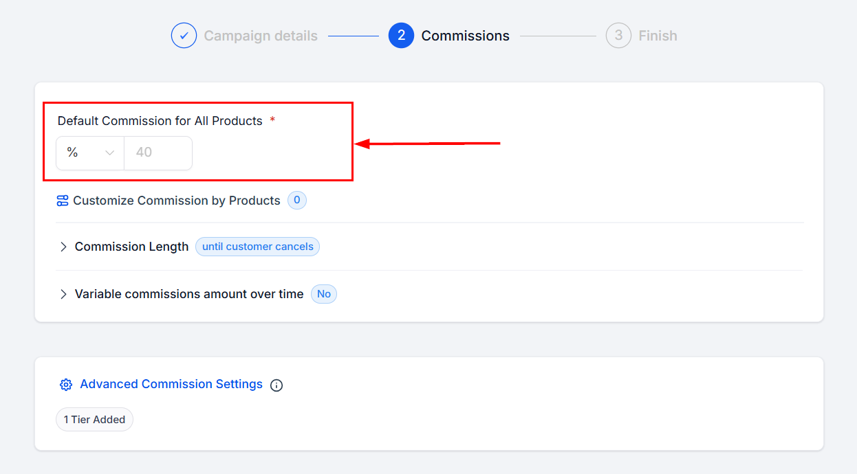 Setting Up an Affiliate Campaign – figure 7
