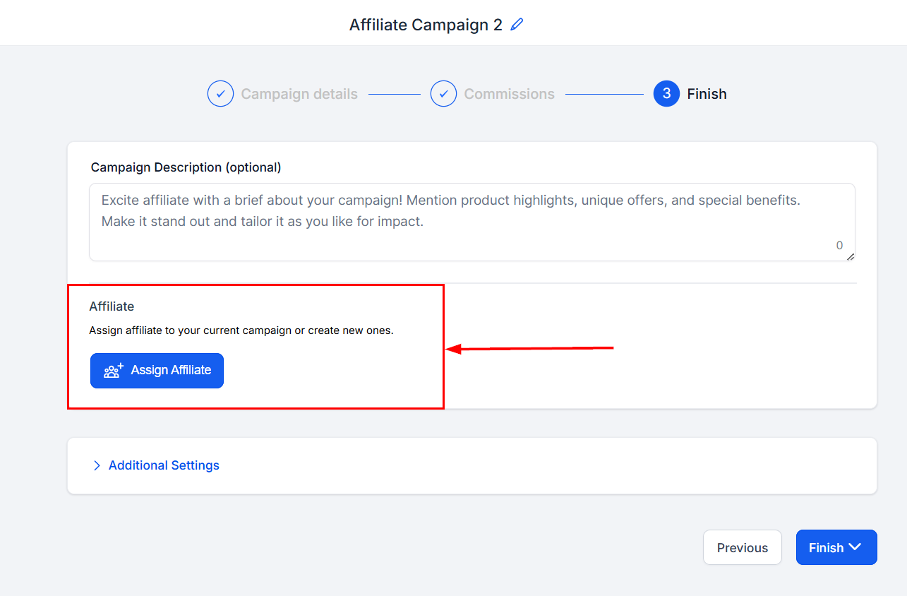 Setting Up an Affiliate Campaign – figure 16