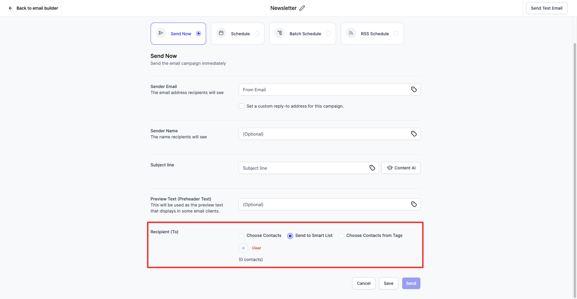 Utilizing Smart Lists for Effective Newsletter Distribution – figure 3