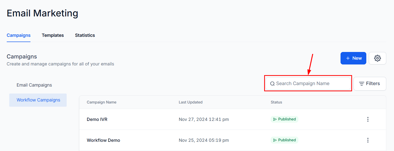 Workflow Campaigns – figure 4