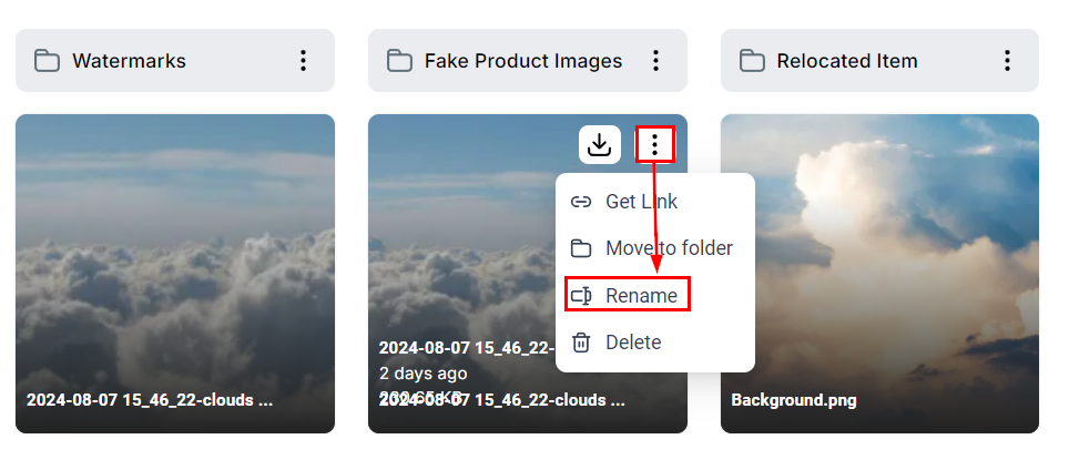 Managing Media Files and Folders – figure 5