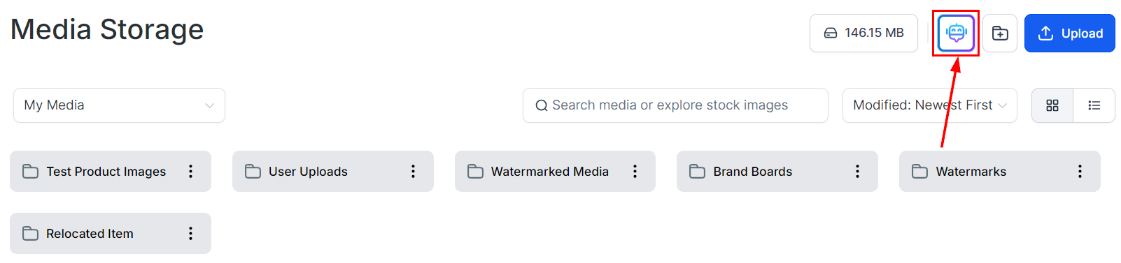 Media Storage Overview – figure 3