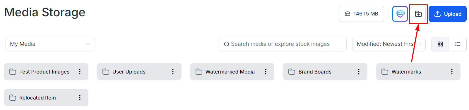 Media Storage Overview – figure 4