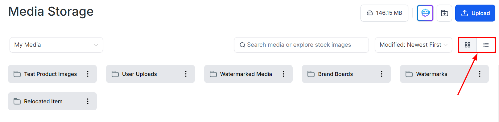 Media Storage Overview – figure 9