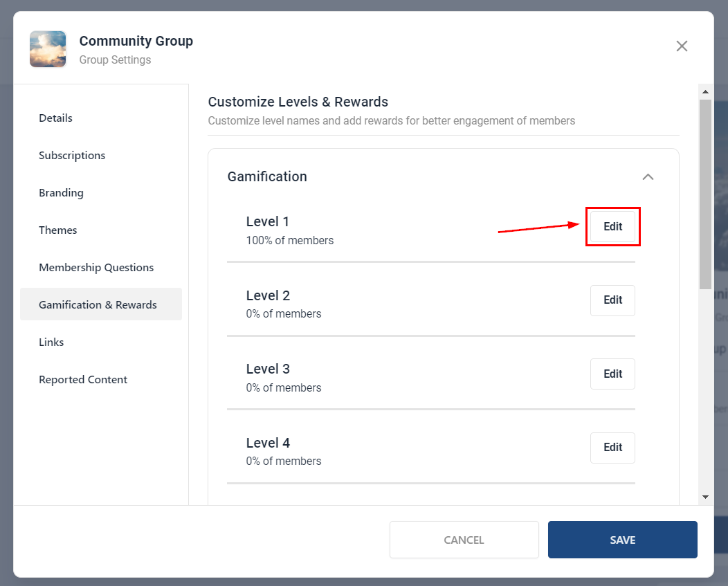 Community Badges – figure 6