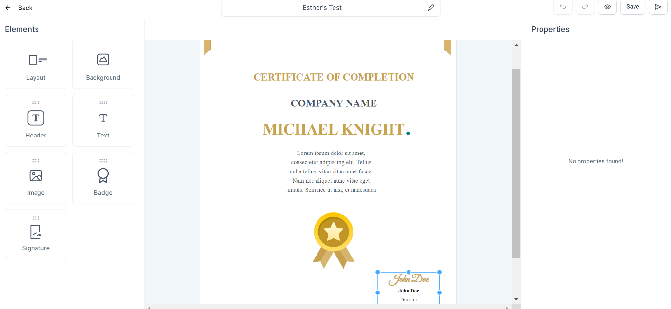 Creating and Issuing Certificates for Course Completion – figure 5