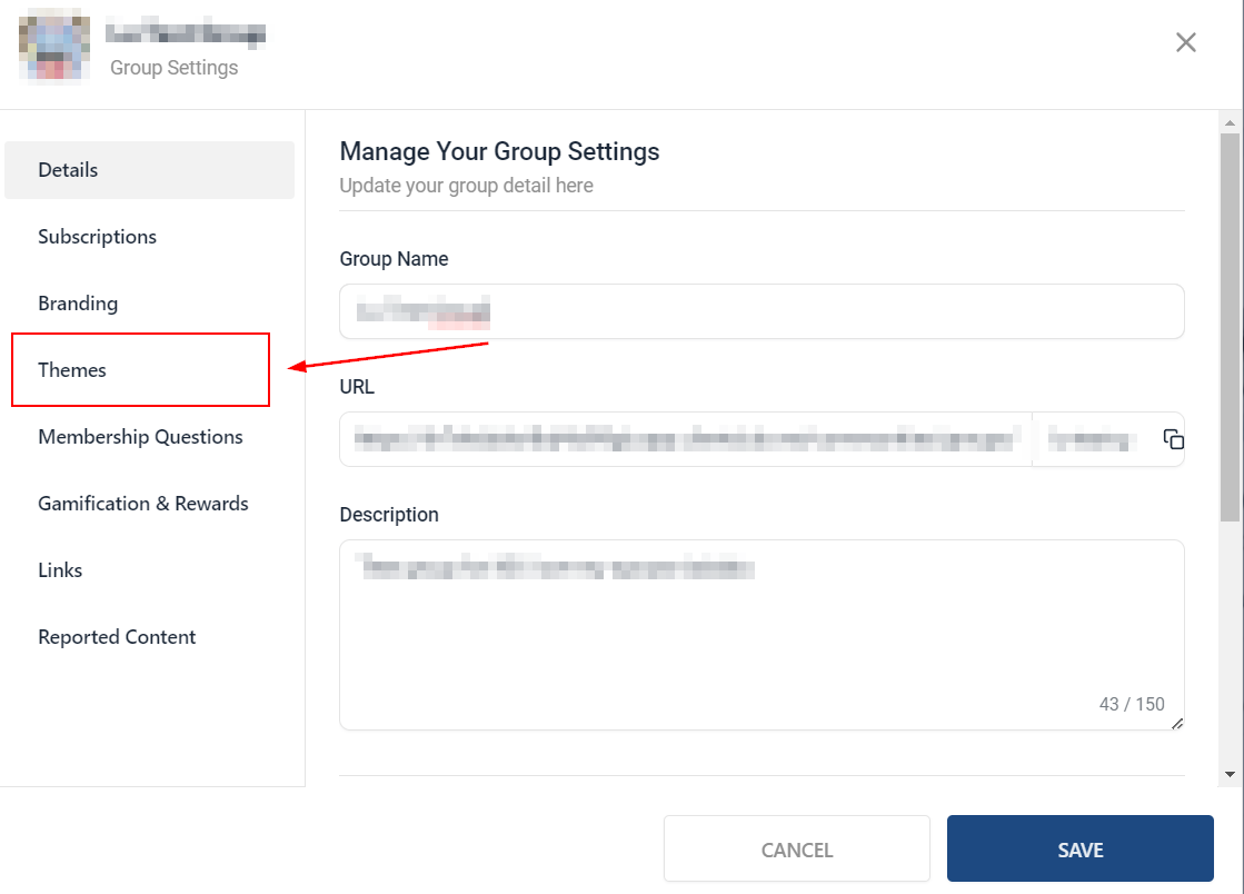 Customize Your Community Theme – figure 3