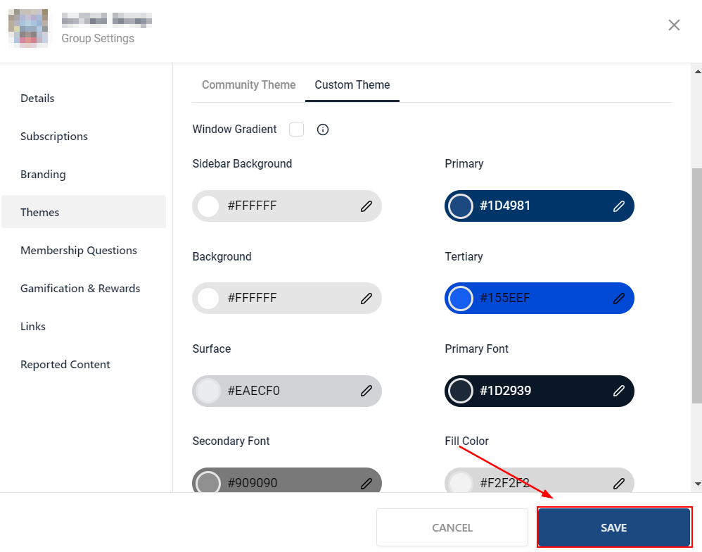 Customize Your Community Theme – figure 8