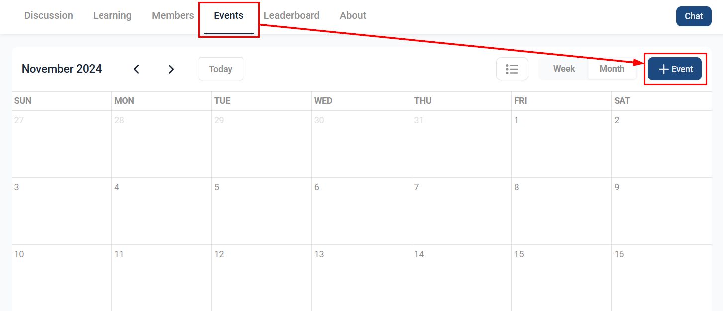 How to Create Community Events – figure 2
