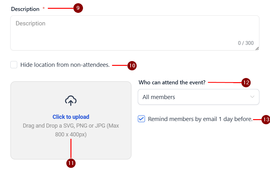 How to Create Community Events – figure 4