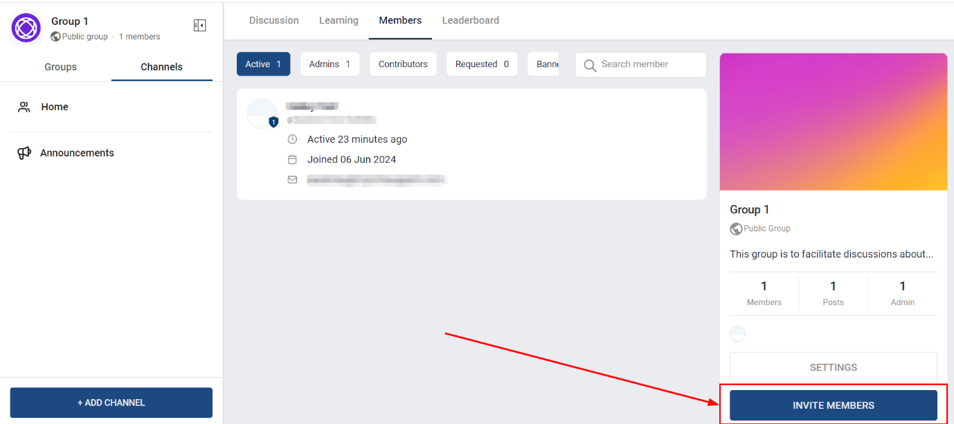 How to Invite Members to Your Group via Invite Link – figure 2