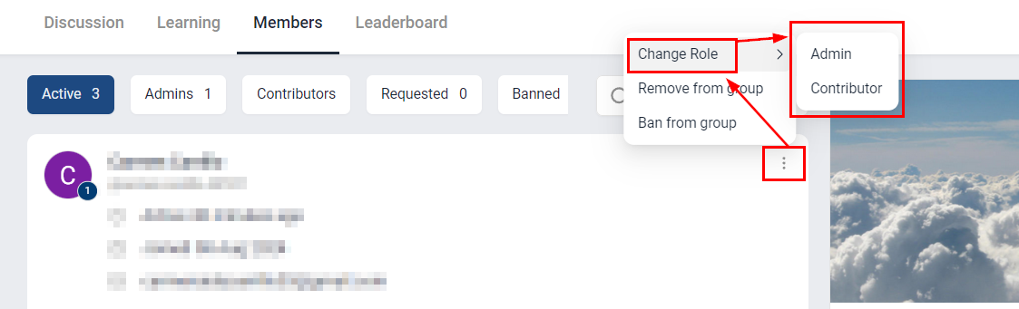 How to Manage Members Inside Groups – figure 2