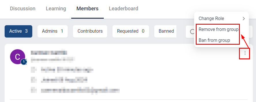 How to Manage Members Inside Groups – figure 4