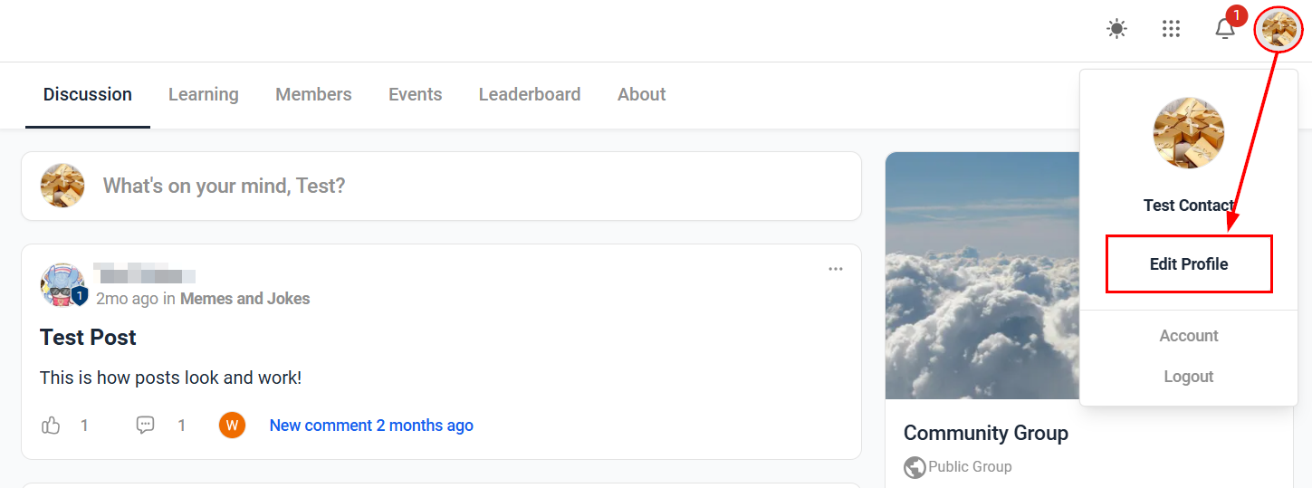 How to Use the Community Chat Feature – figure 8