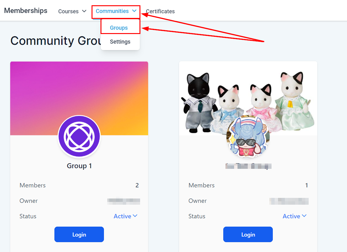 In-App Notifications for Communities – figure 1