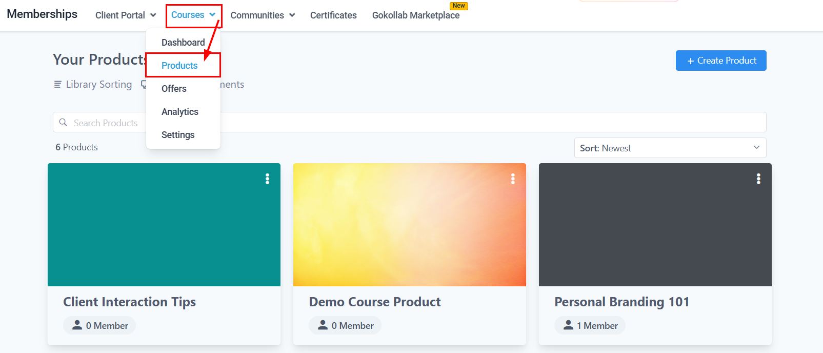 Manage Your Course Comments – figure 1