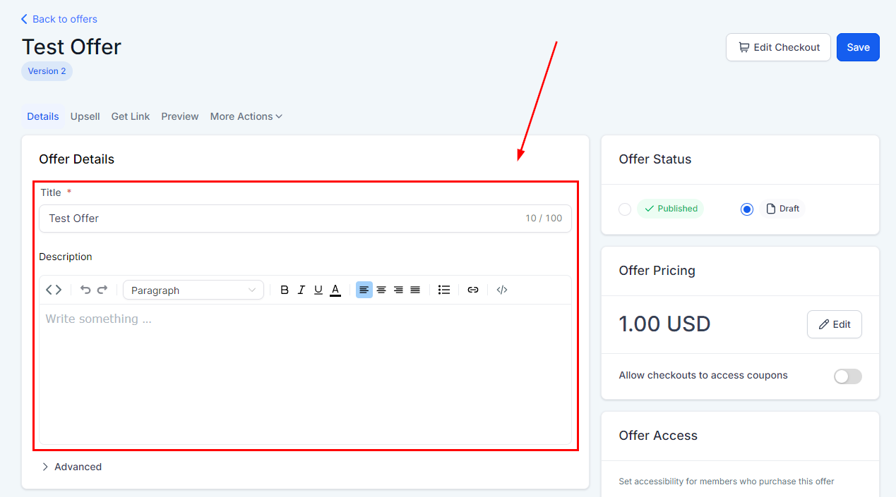 Membership Offers – figure 7