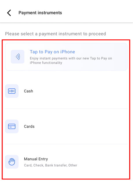 Accepting Payments for Service Appointments in the Mobile App – figure 6