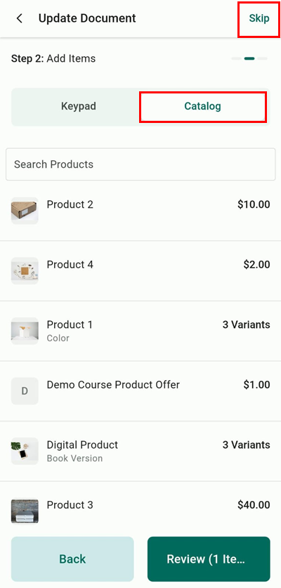 Documents & Contracts on the Mobile App – figure 8