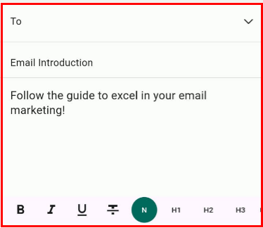 Edit Email Snippets in the Mobile App – figure 6