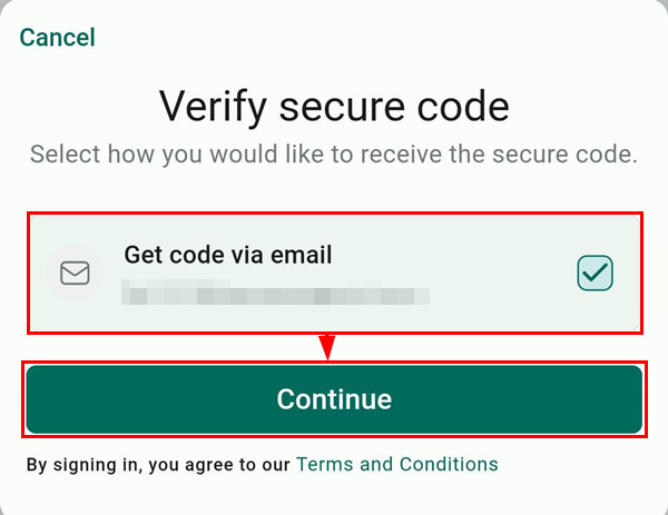 How to Change Your Password and Enable 2FA on the Mobile App – figure 2