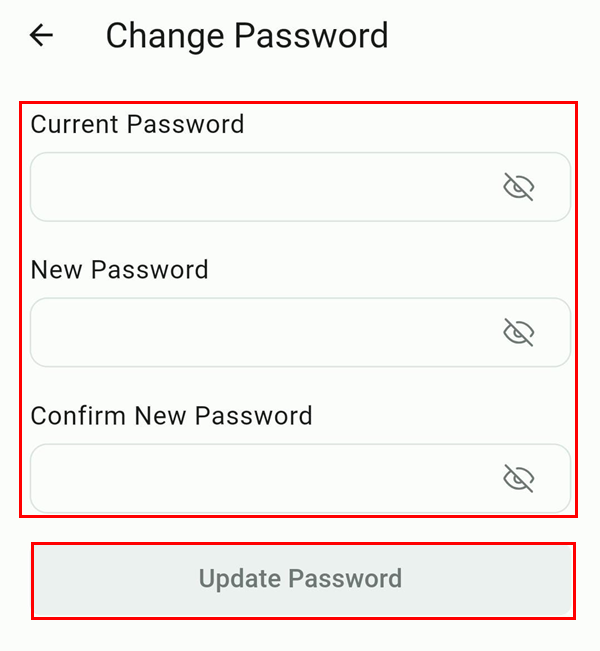 How to Change Your Password and Enable 2FA on the Mobile App – figure 6
