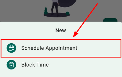 Service Calendars in the Mobile App – figure 3