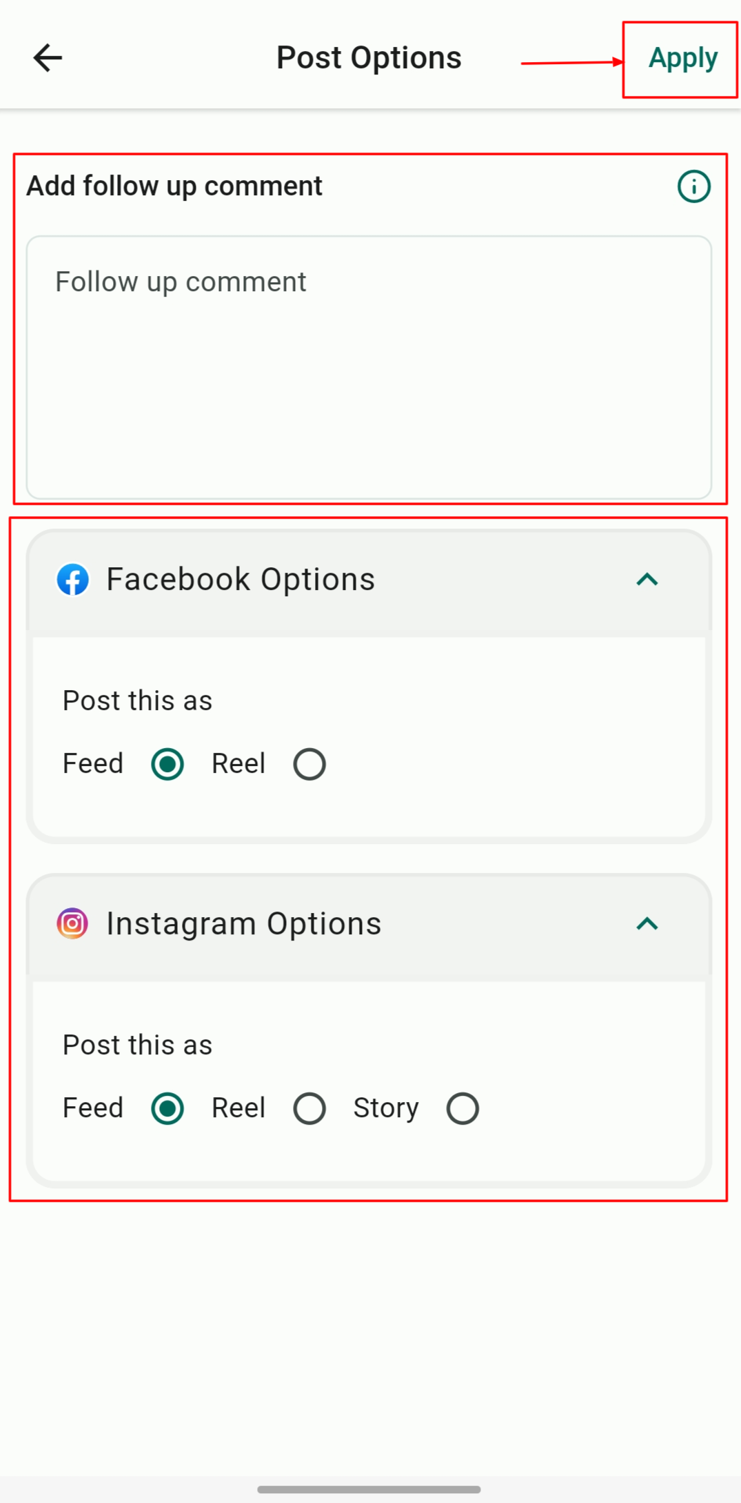 Social Planner on the Mobile App – figure 8