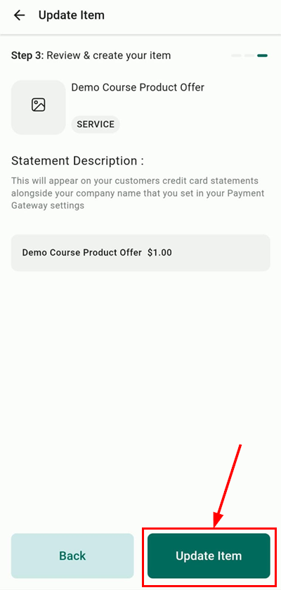 Taxes & Discounts for Sales on the Mobile App – figure 5