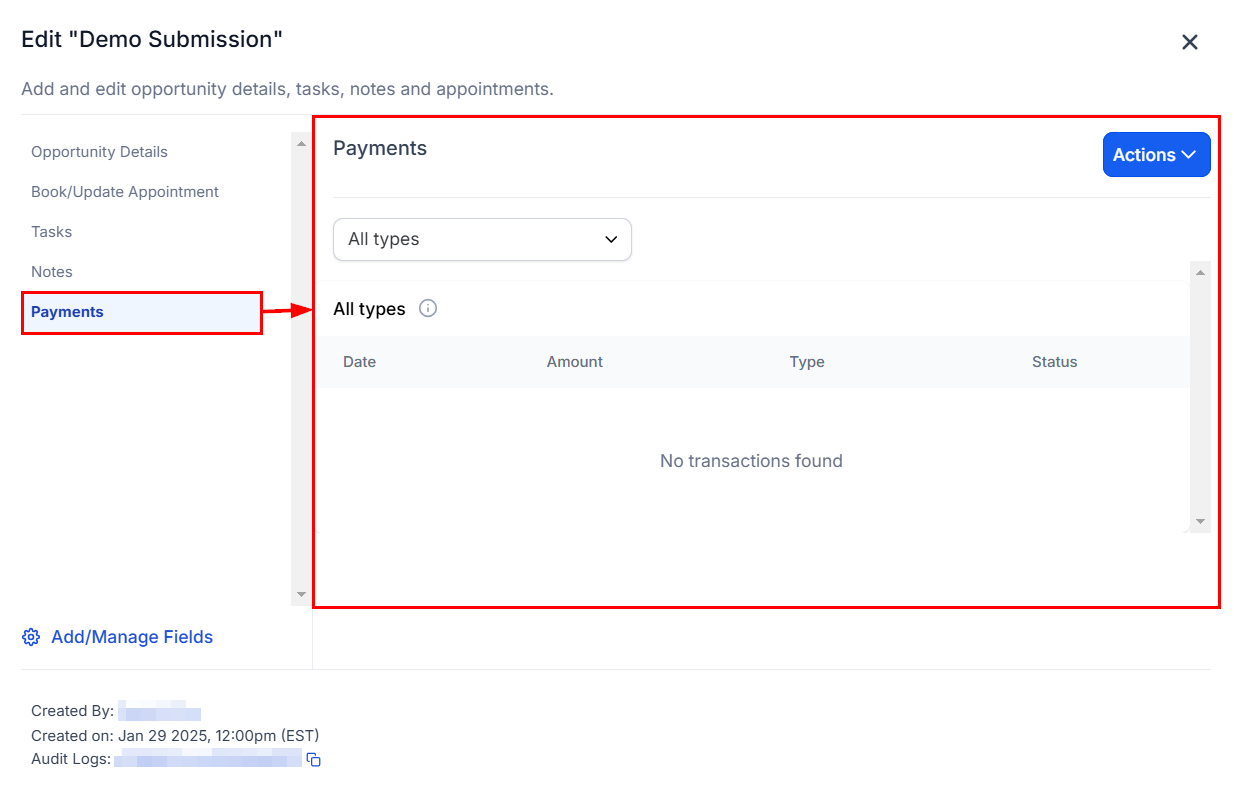 How to Send an Invoice or Estimate from an Opportunity – figure 2