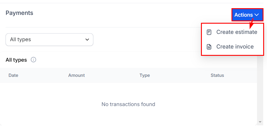 How to Send an Invoice or Estimate from an Opportunity – figure 3