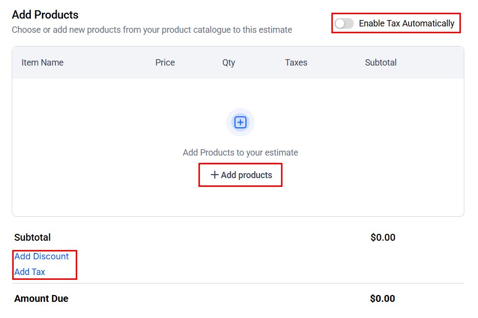 How to Send an Invoice or Estimate from an Opportunity – figure 5