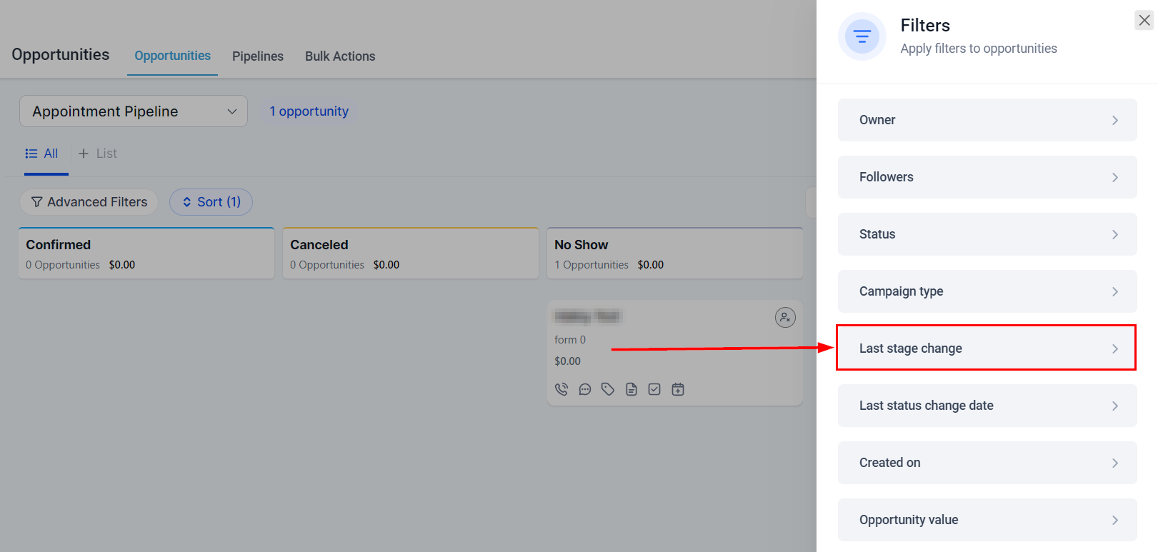 How To SortFilter Opportunities – figure 8