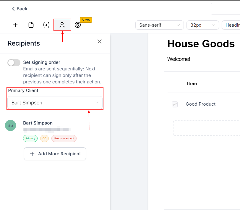 Automatic Invoice Creation – figure 4