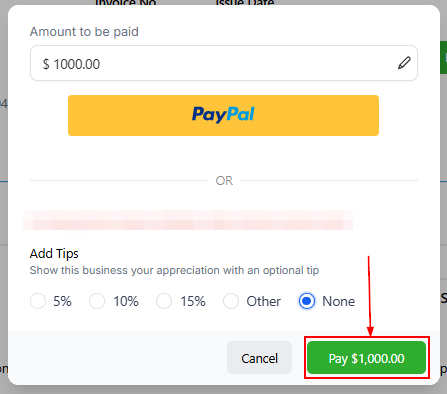 Automatic Invoice Creation – figure 13