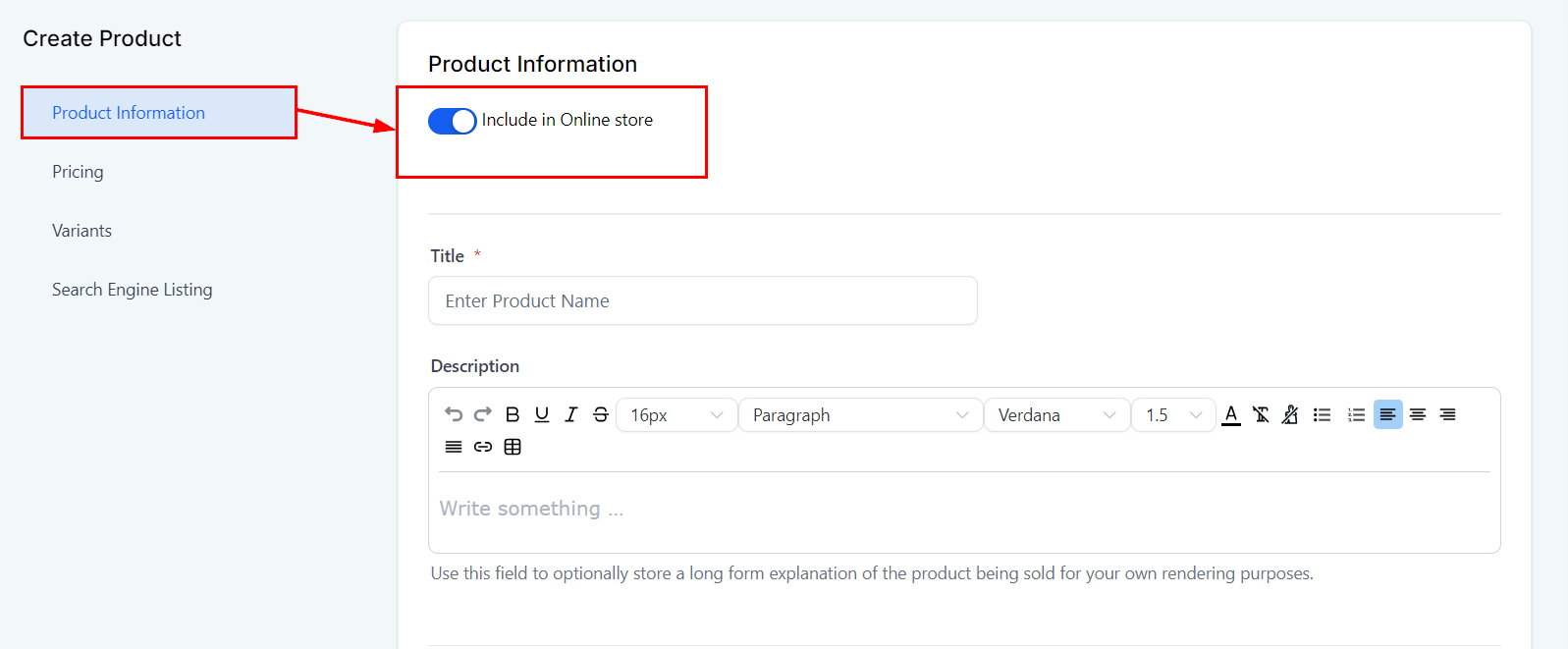 Creating New Products – figure 3