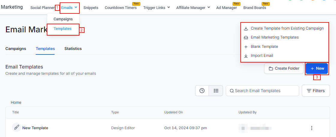 Customize Email and SMS notifications for invoicing – figure 2