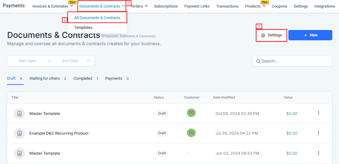 Customize Your Subject Line for Documents & Contracts – figure 1