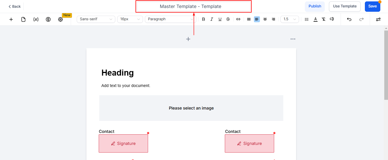 Documents & Contracts Builder – figure 2