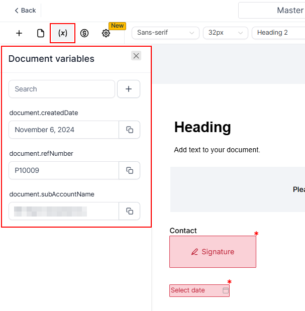 Documents & Contracts Builder – figure 6