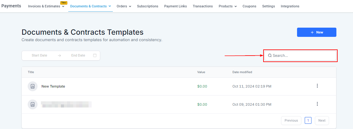 Documents & Contracts Templates – figure 4