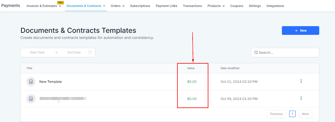Documents & Contracts Templates – figure 6