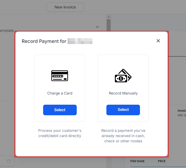 How To Create A New Invoice – figure 12