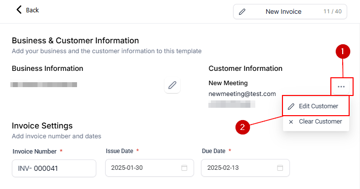 How To Create A New Invoice – figure 28