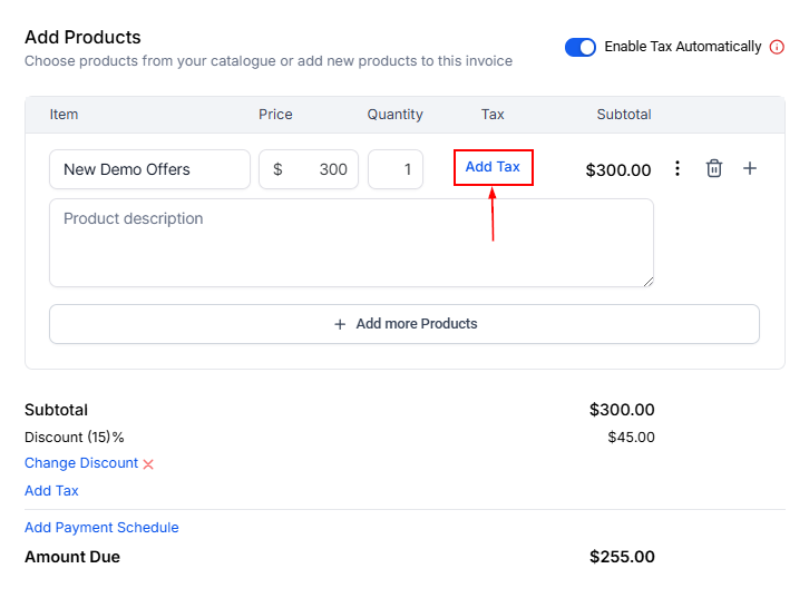 How To Create A New Invoice – figure 32